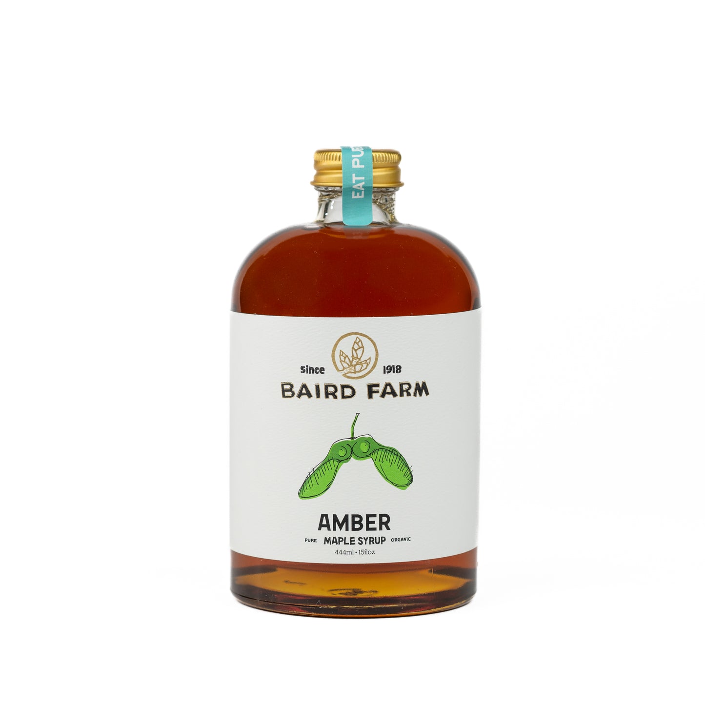 15oz Glass Bottle - Amber Rich