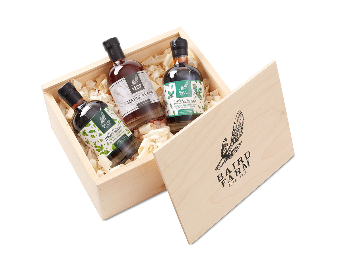 Variety Sampler Box - Choose 2 Infused Syrups plus Amber Rich