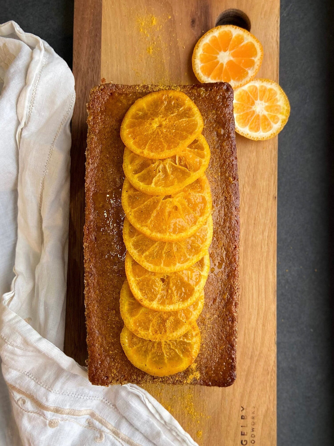 Golden Citrus Solstice Cake