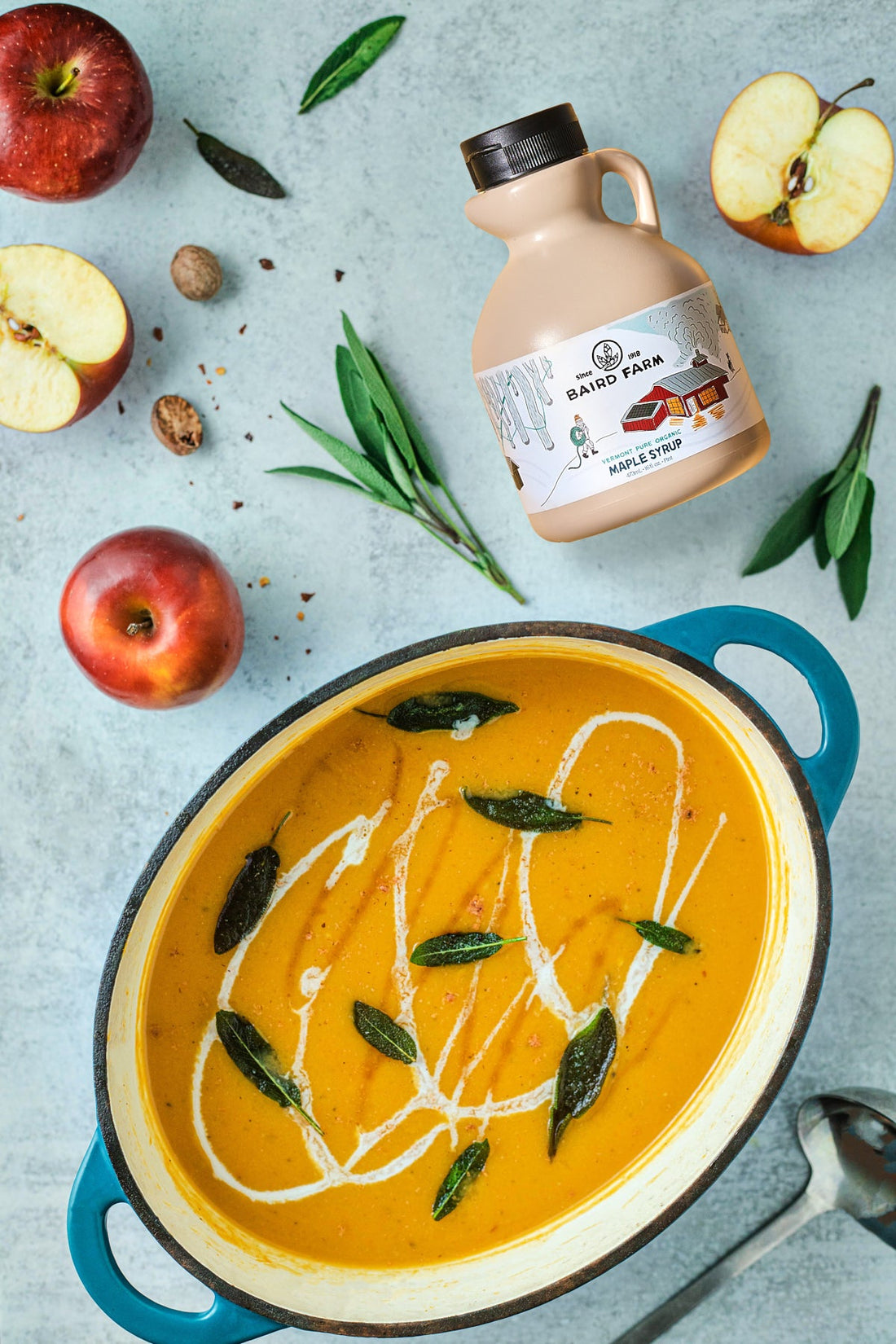 Butternut, Apple & Sage Soup