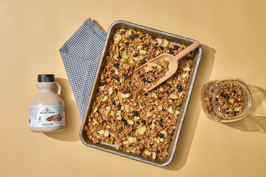 Maple Apple Walnut Granola