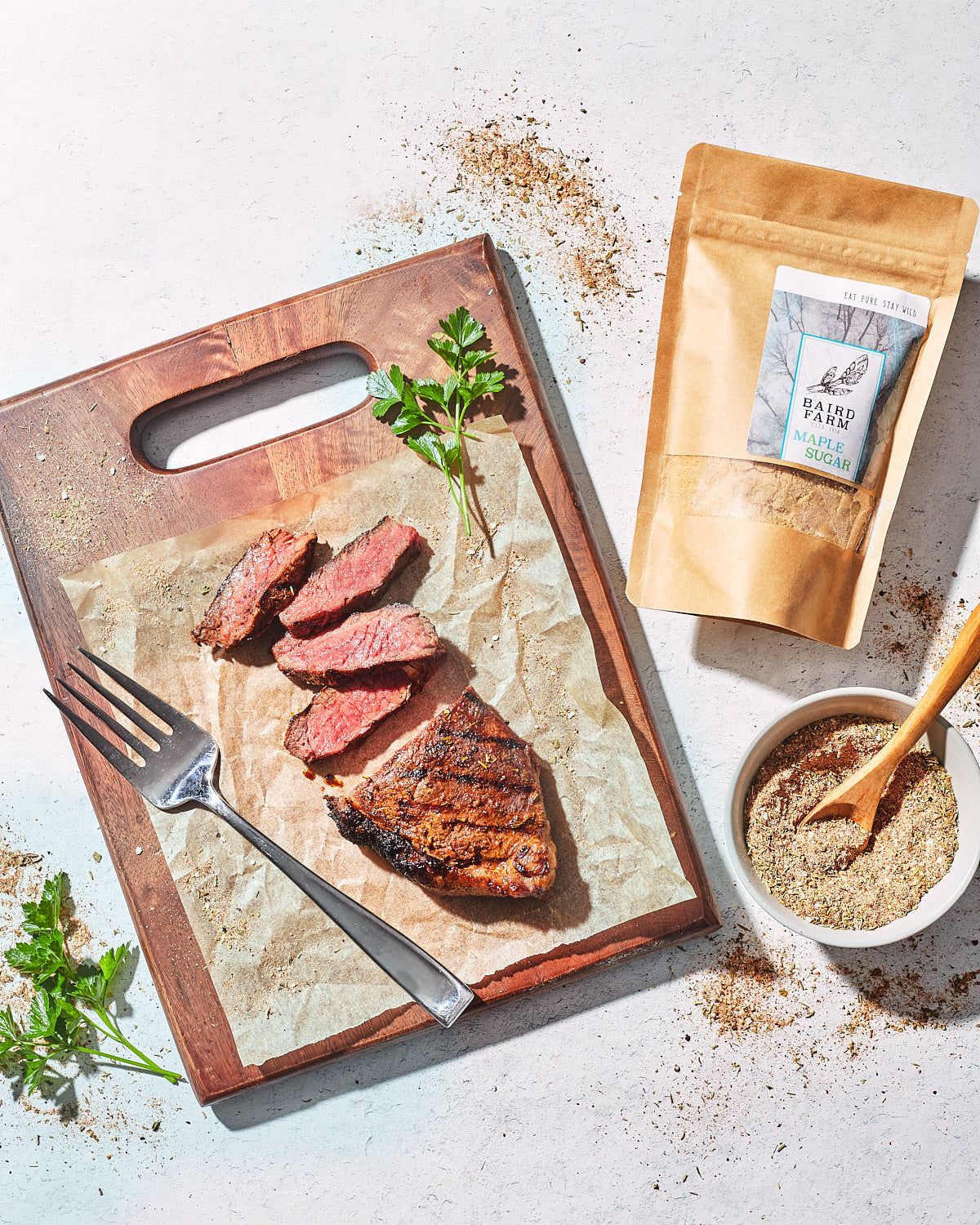 Smoky Maple Spice Rub Baird Farm Maple Syrup