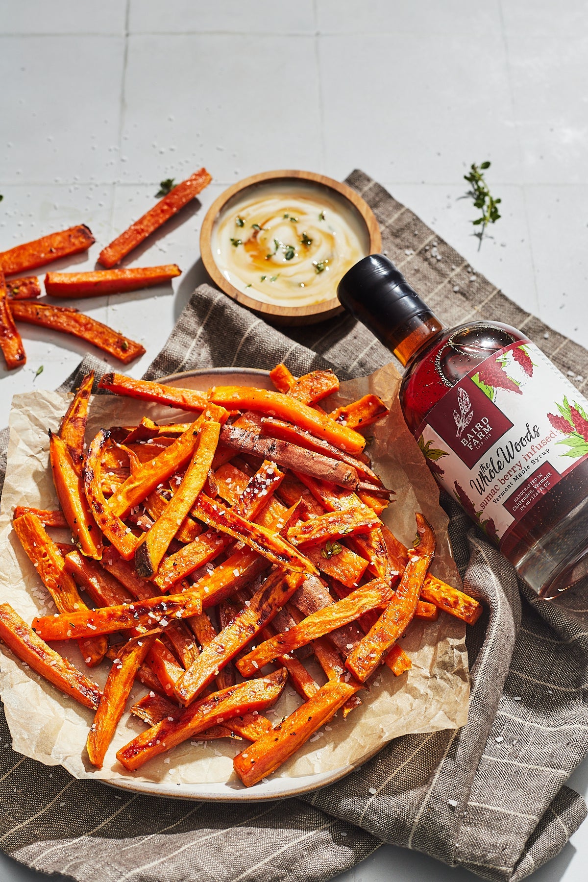 Sumac Sweet Potato Fries – Baird Farm Maple Syrup