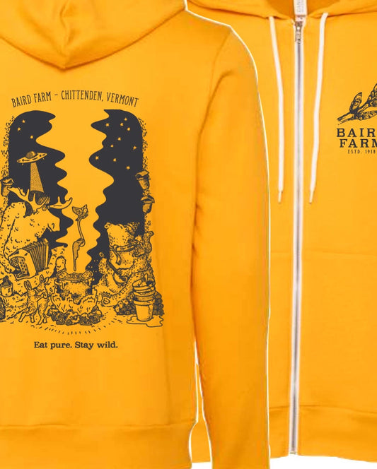 Sugaring Party Zip Sweatshirt