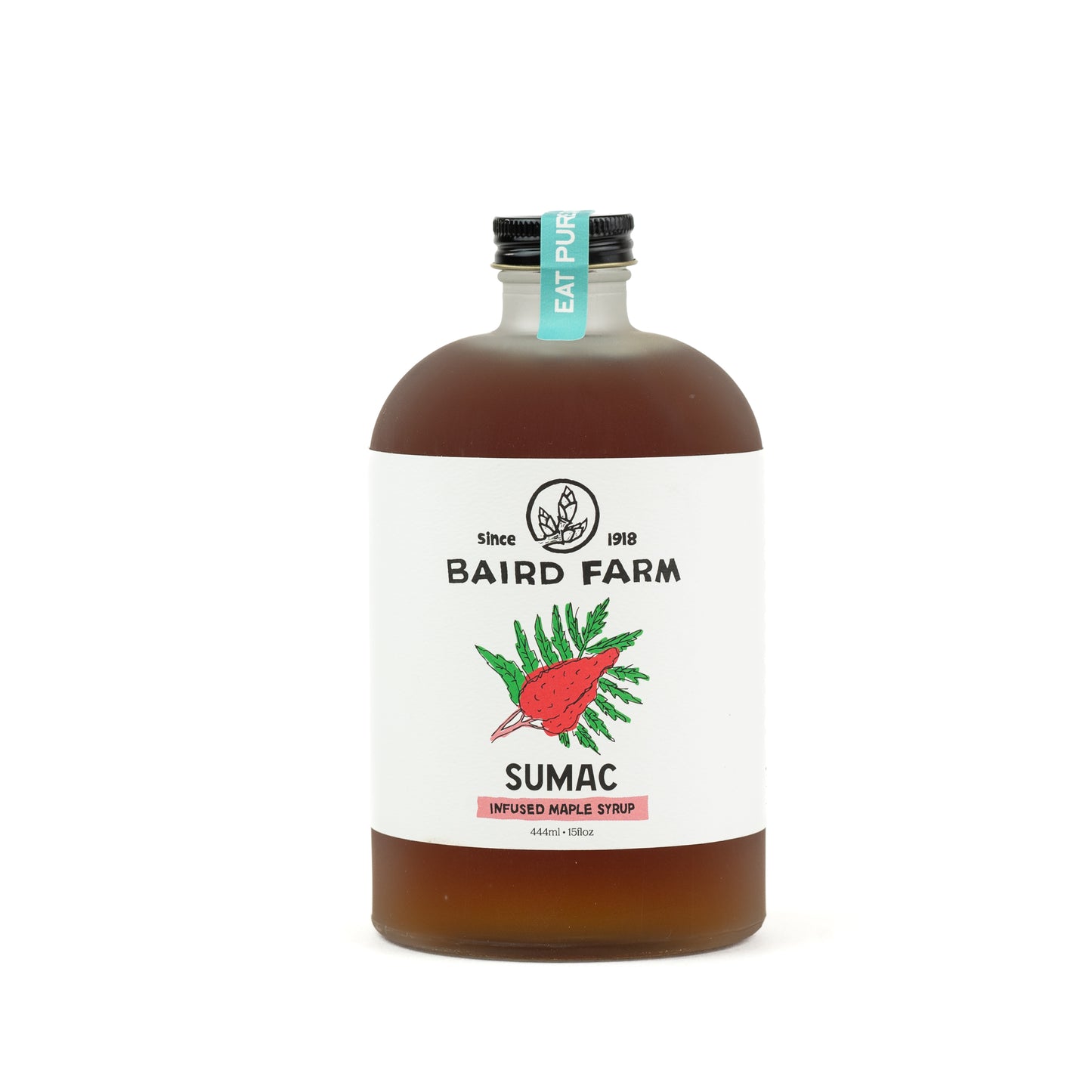 Sumac Infused Maple Syrup - 15 oz